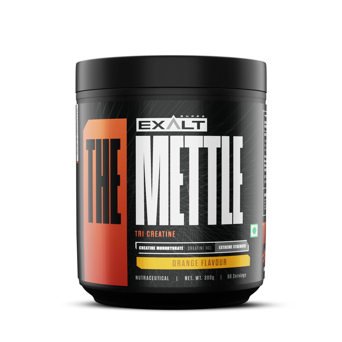 EXALT METTLE TRI CREATINE MONOHYDRATE 300 GM ORANGE