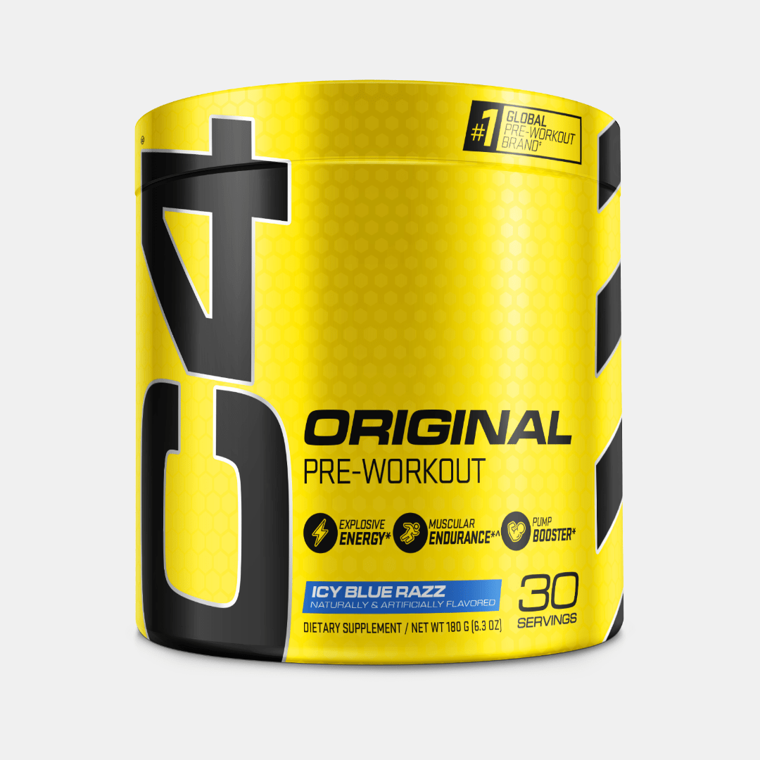 CELLUCOR C4 ORIGINAL PRE-WORKOUT 177.81 GM ICY BLUE RASPBERRY