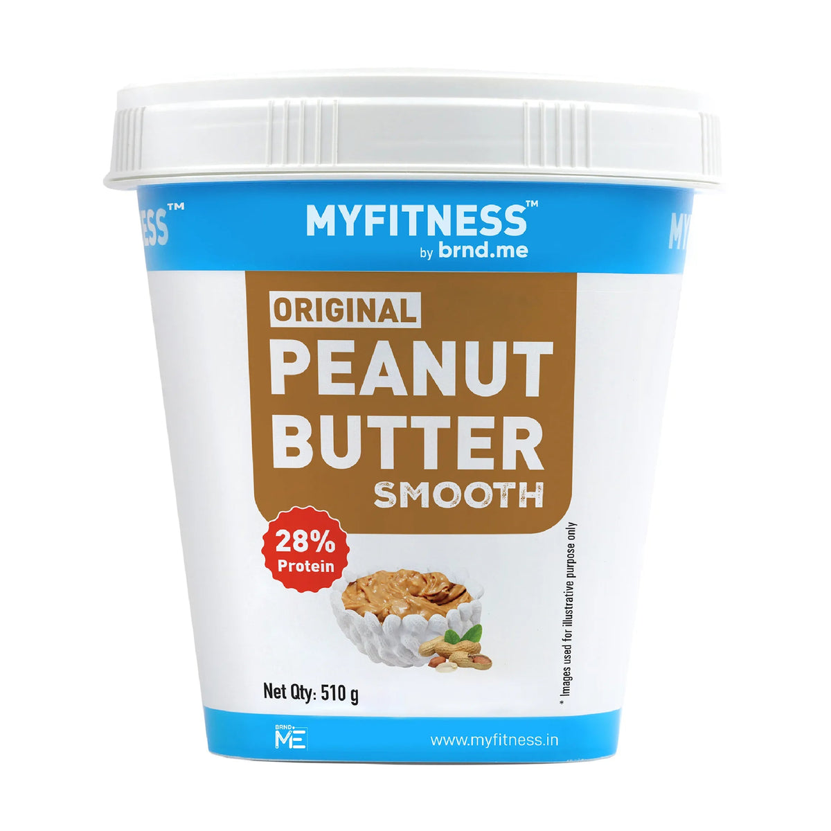 MYFITNESS ORIGINAL PEANUT BUTTER 510 GM SMOOTH
