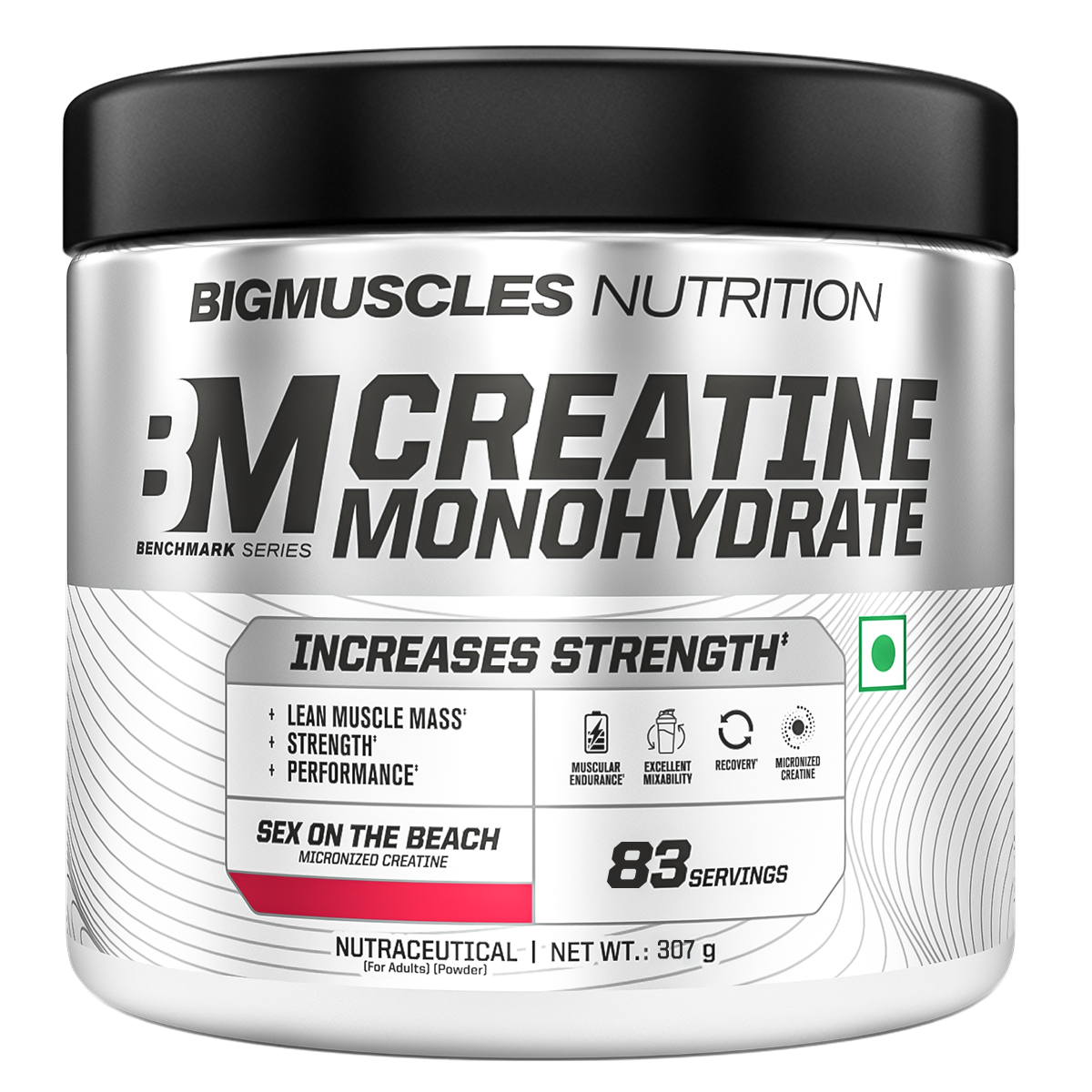 BIGMUSCLES CREATINE 102 GM SEX ON THE BEACH