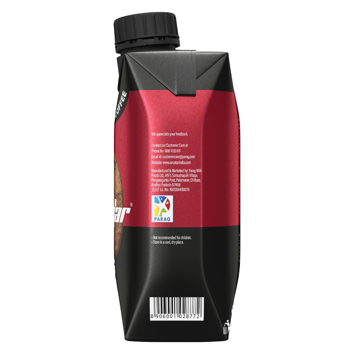 Avvatar Protein Shake 250 Ml Classic Cold Coffee