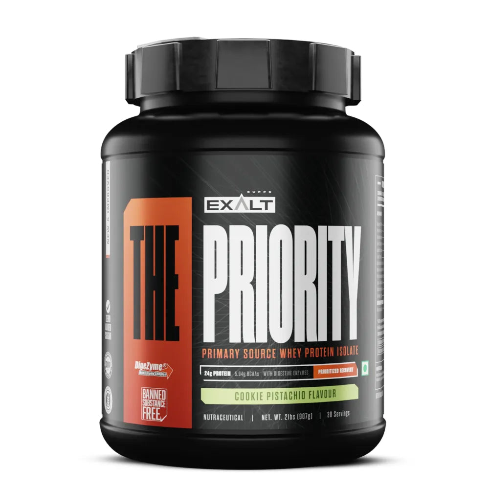 EXALT PRIORITY WHEY 907 GM COOKIES PISTACHIO