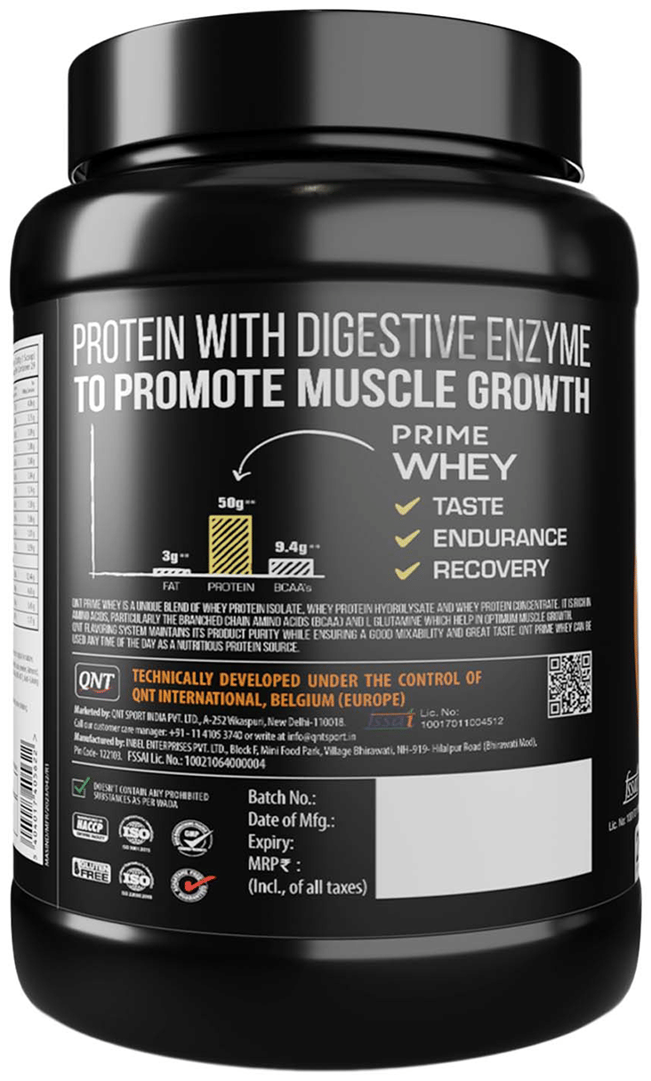 QNT PRIME WHEY 1 KG CHOCO BADAM