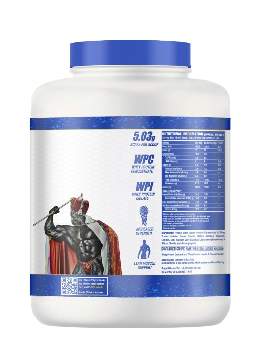 Ronnie Coleman King Whey 2.27 Kg Chocolate Brownie
