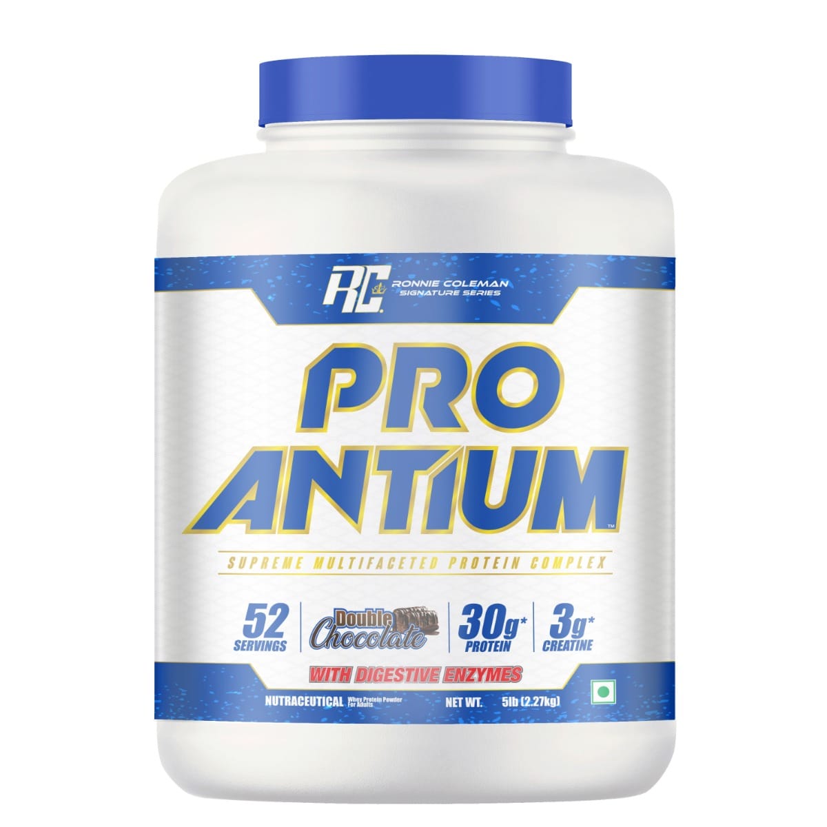 Ronnie Coleman Pro Antium 2.27 Kg Double Chocolate - front