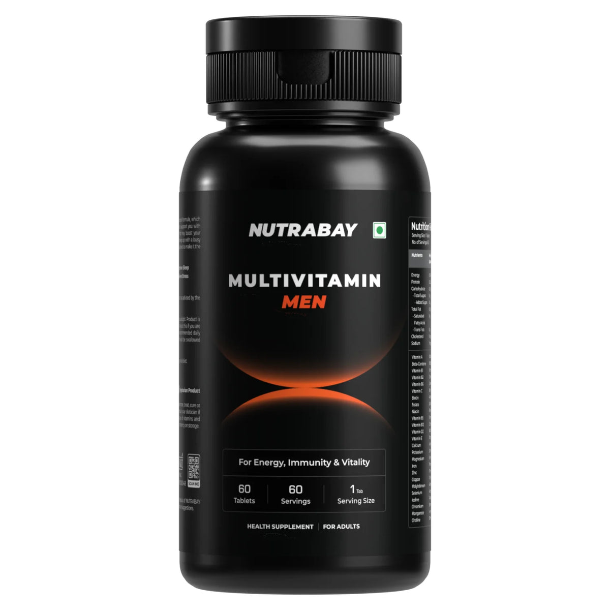 NUTRABAY MULTIVITAMIN MEN 60 TABLETS