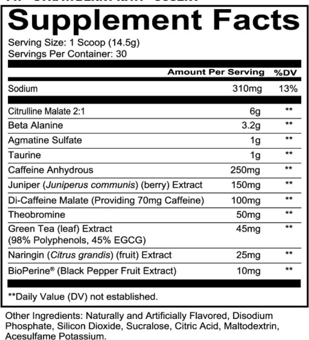 REDCON1 TOTAL WAR PRE-WORKOUT 435 GM BLUE RASPBERRY