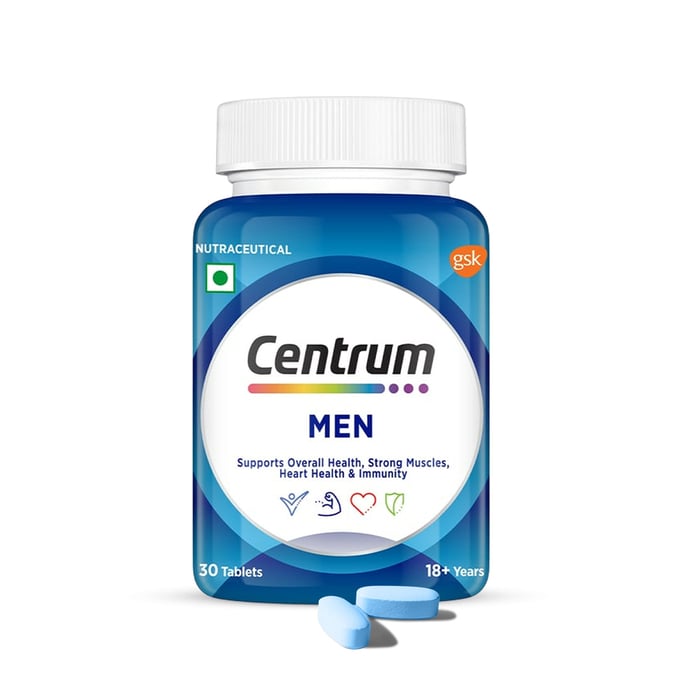 CENTRUM MEN MULTIVITAMIN 30 TABLETS