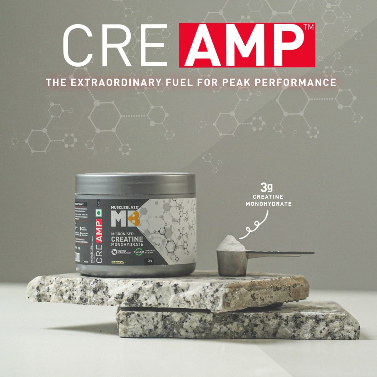 Muscleblaze Creamp Creatine 100 Gm Unflavoured