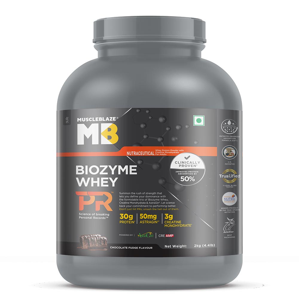 Muscleblaze Biozyme Pr 2 Kg Chocolate Fudge - Front