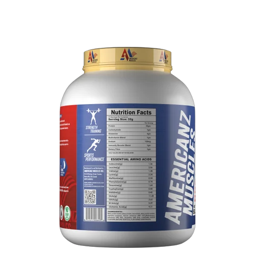 AMERICANZ MUSCLES PROFESSIONAL PROTEIN 2.27 KG SAFFRON PISTACHIO