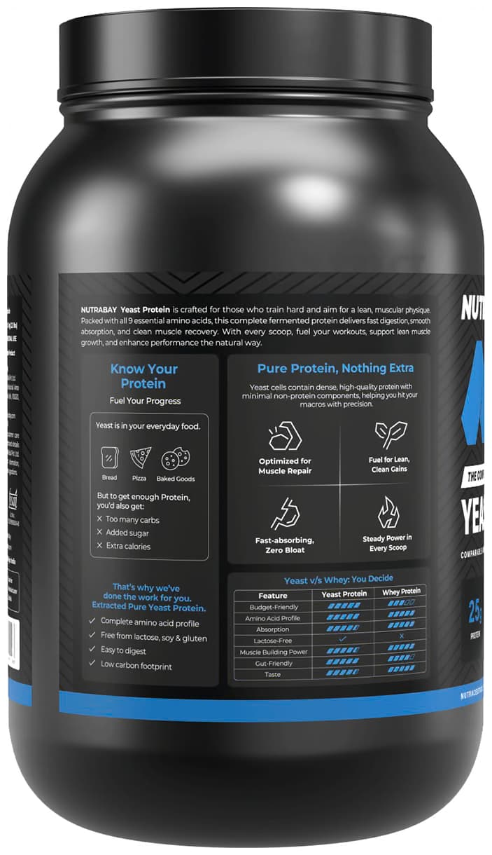 NUTRABAY YEAST PROTEIN 1 KG COLD COFFFEE