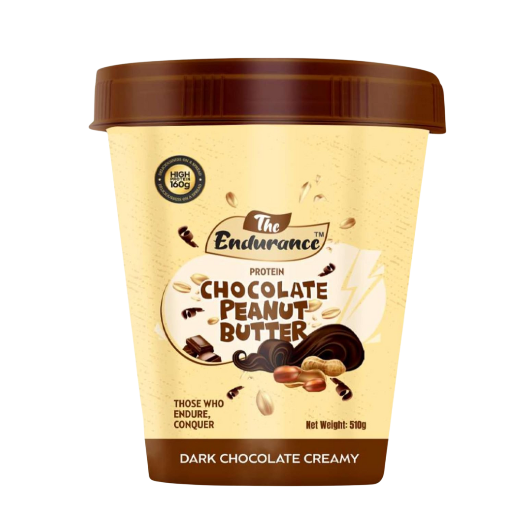 Endurance Peanut Butter 510gm Dark Chocolate Creamy image 0