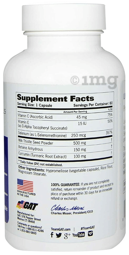GAT SPORT LIVER CLEANSE ESSENCIALS 60 VEG CAPSULES