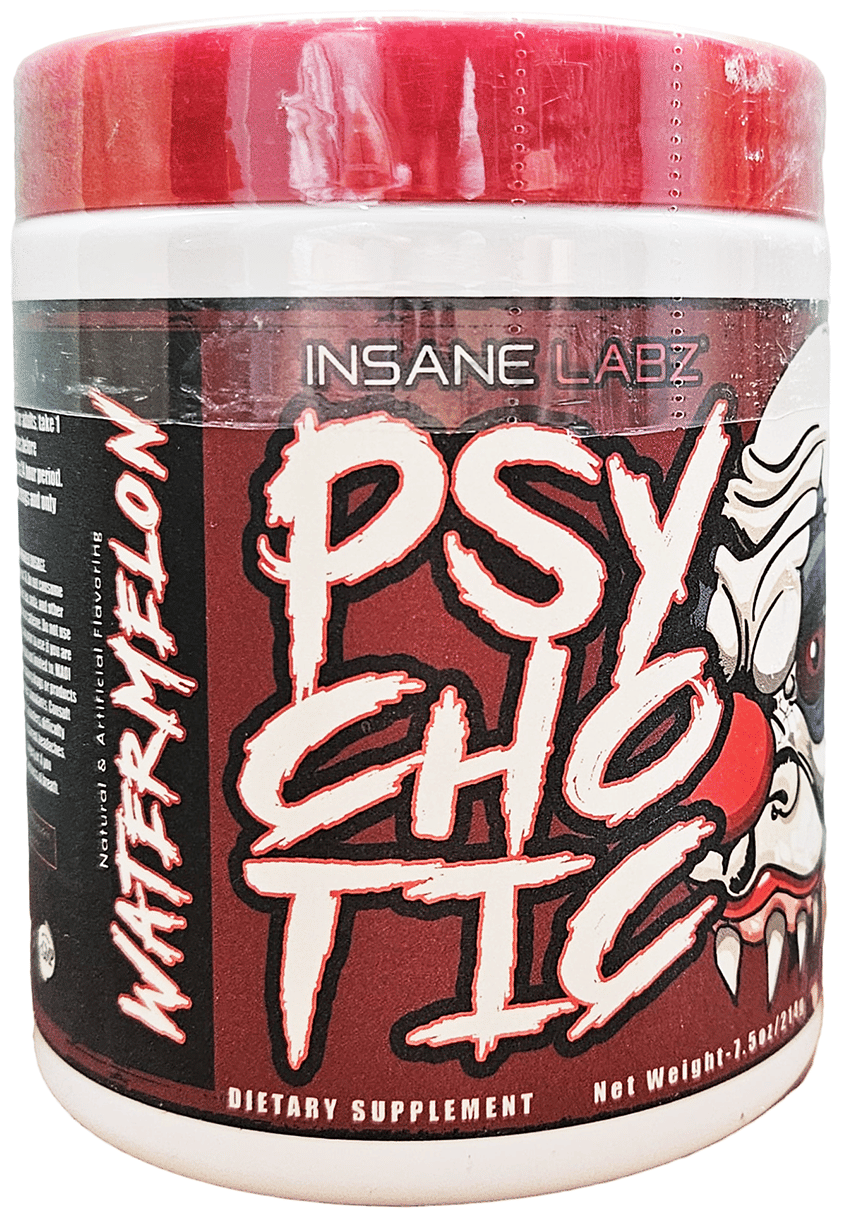 Insane Labz Psychotic Pre-Workout 214 Gm Watermelon - front
