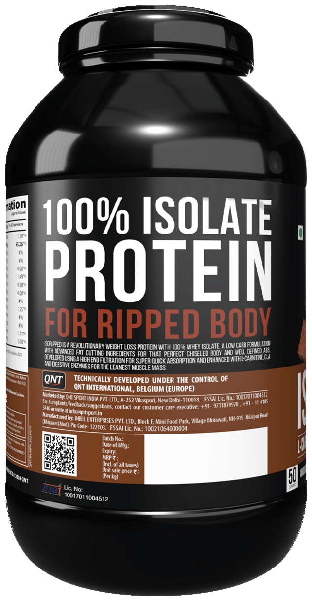 QNT Iso Ripped 2 Kg Choco Brownie