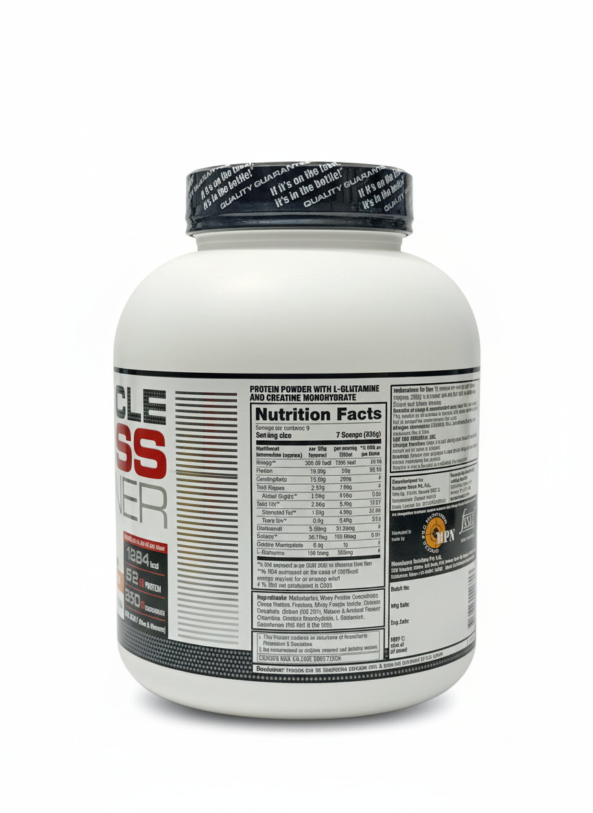 Labrada Muscle Mass Gainer 3 Kg Chocolate - back