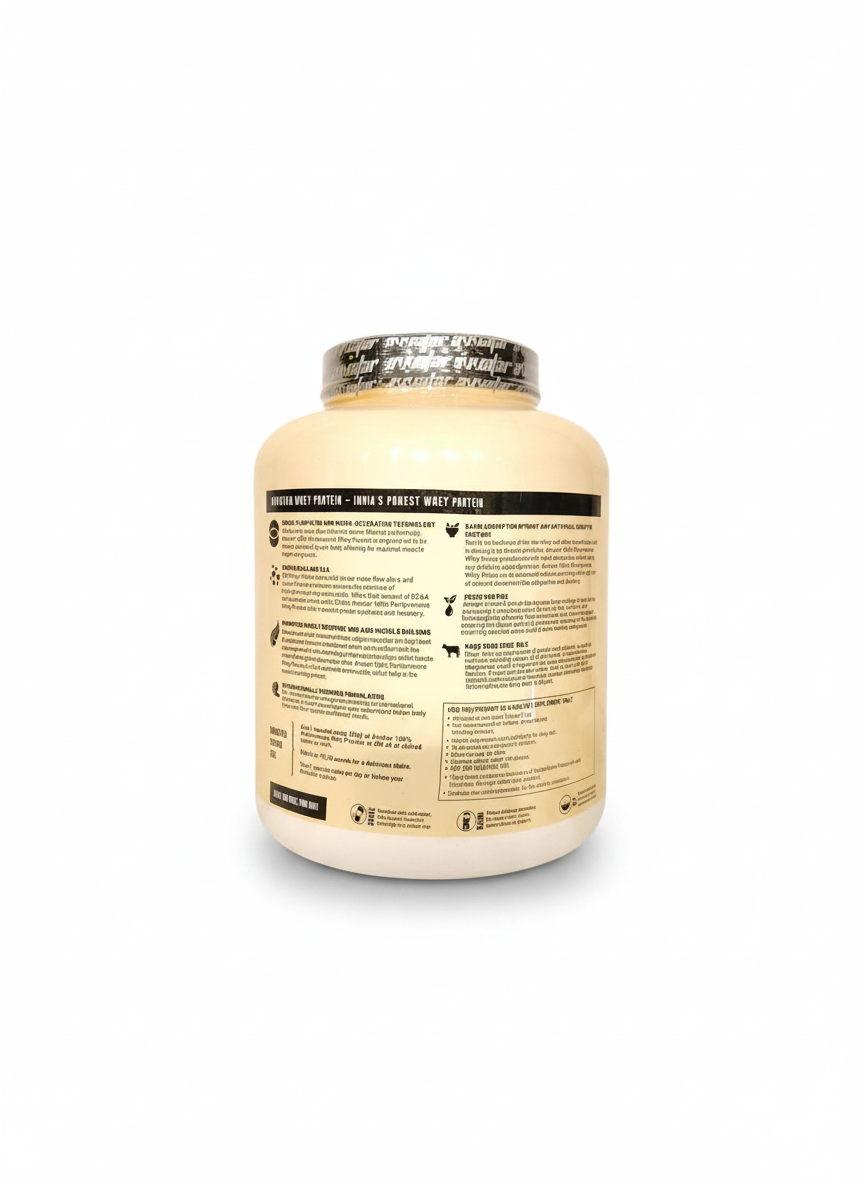 Avvatar 100% Performance Whey 2 Kg Malai Kulfi - side