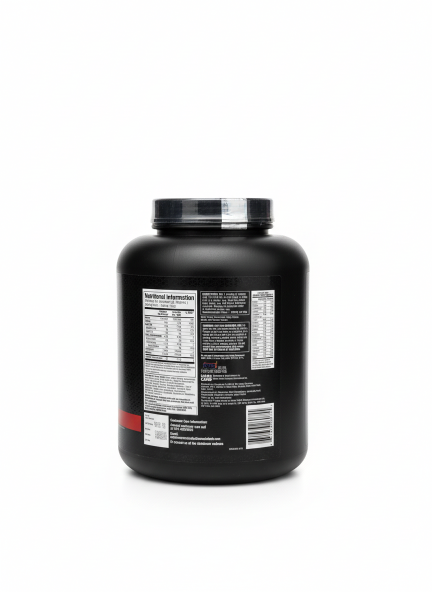 Muscletech Nitrotech Whey Protein 1.72 Kg Cookies & Cream - side