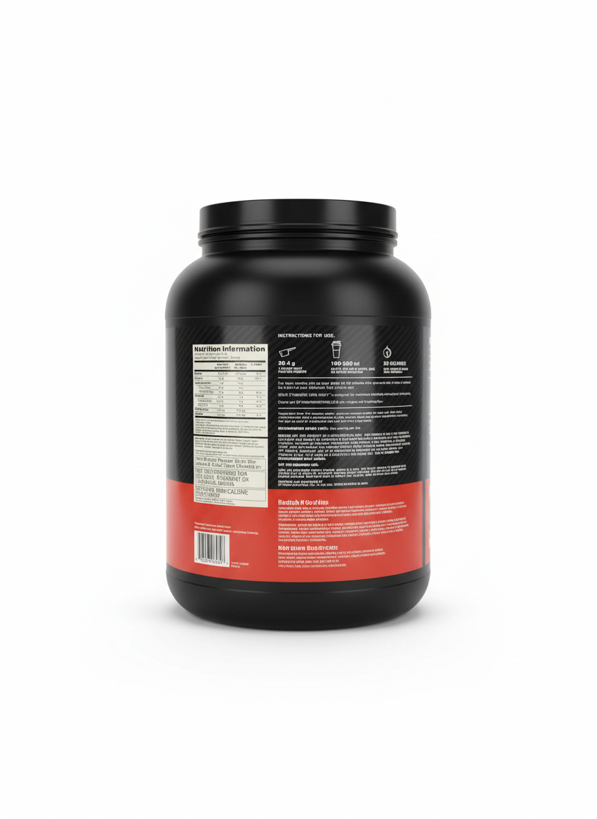 Optimum Nutrition Gold Standard 100% Whey 4 Kg Double Rich Chocolate - back