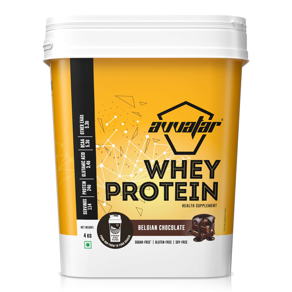 Avvatar Whey 4 Kg Belgian Chocolate - Front