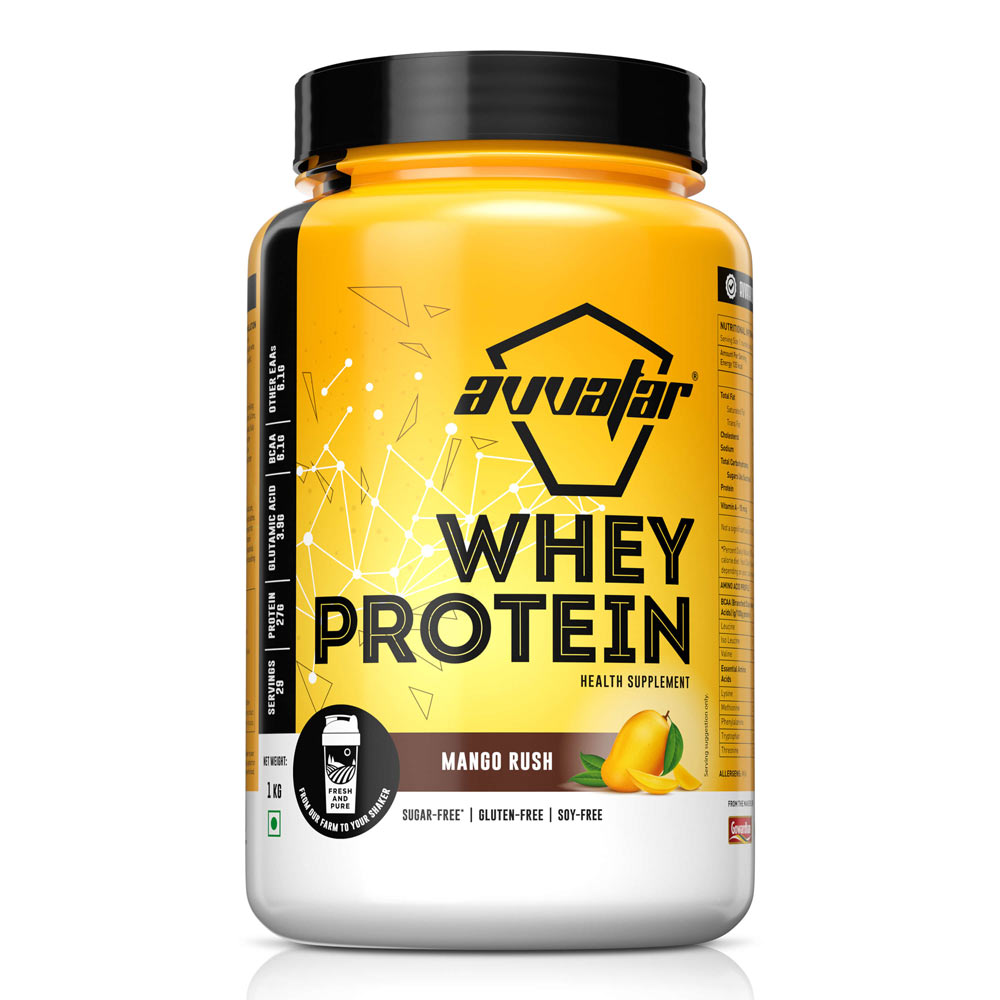 Avvatar Whey 1 Kg Mango - Front