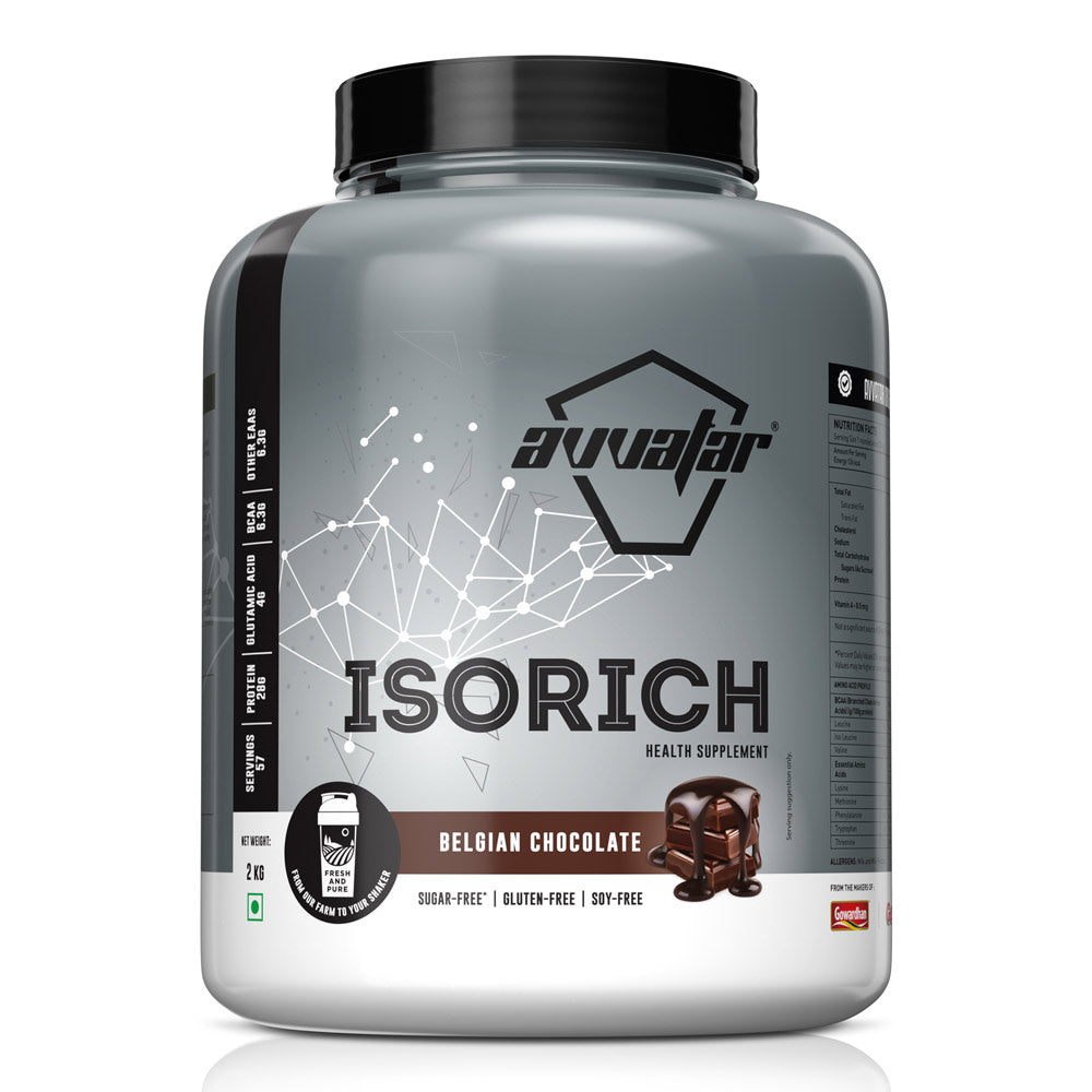 Avvatar Isorich 2Kg Belgian Chocolate - Front