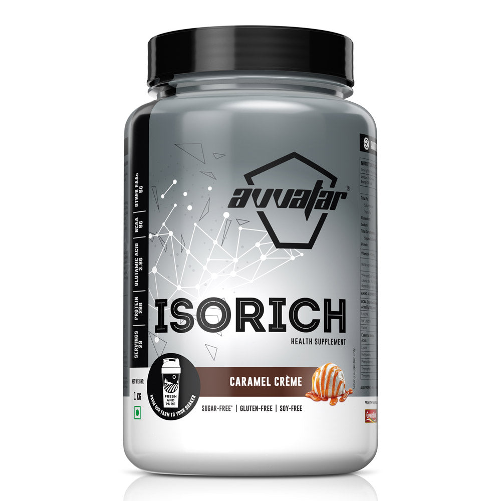 Avvatar Isorich 1Kg Caramel Creme - Front