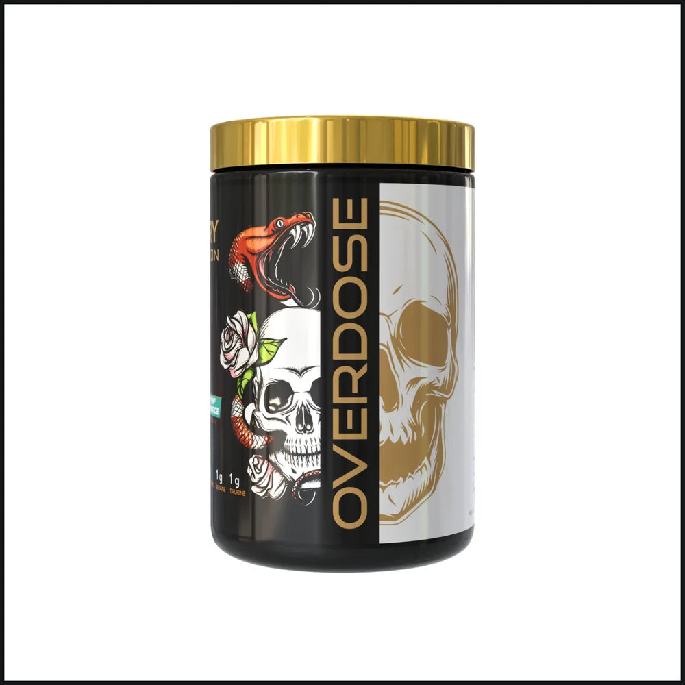 LEGENDARY SPORTS NUTRITION OVERDOSE PRE-WORKOUT 300 GM ICE TEA