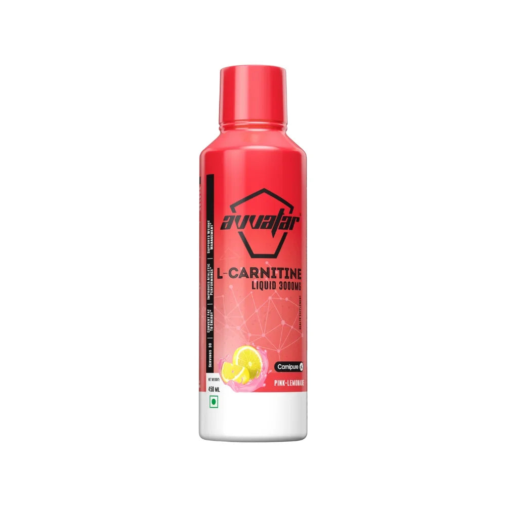 Avvatar L-Carnitine 450 ml Pink Lemonade - Front