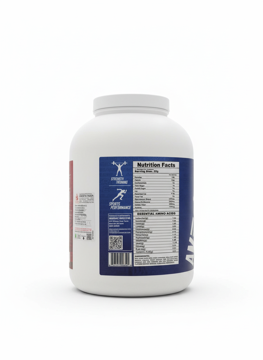 Americanz Muscles Professional Protein 2.27 Kg Triple Chocolate - back