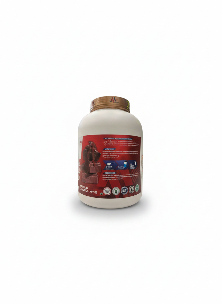 Americanz Muscles Professional Protein 2.27 Kg Triple Chocolate - side