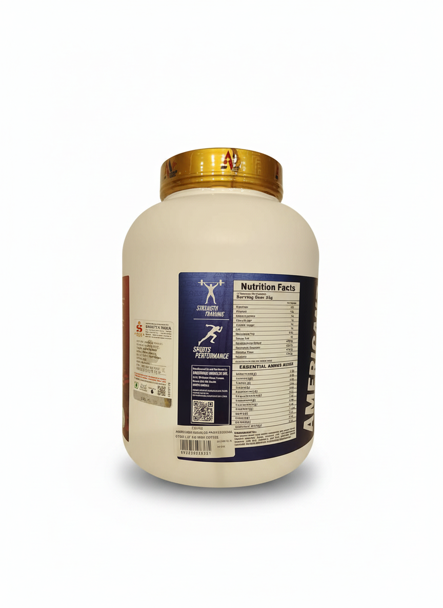 Americanz Muscles Professional Protein 2.27 Kg Irish Coffee - back