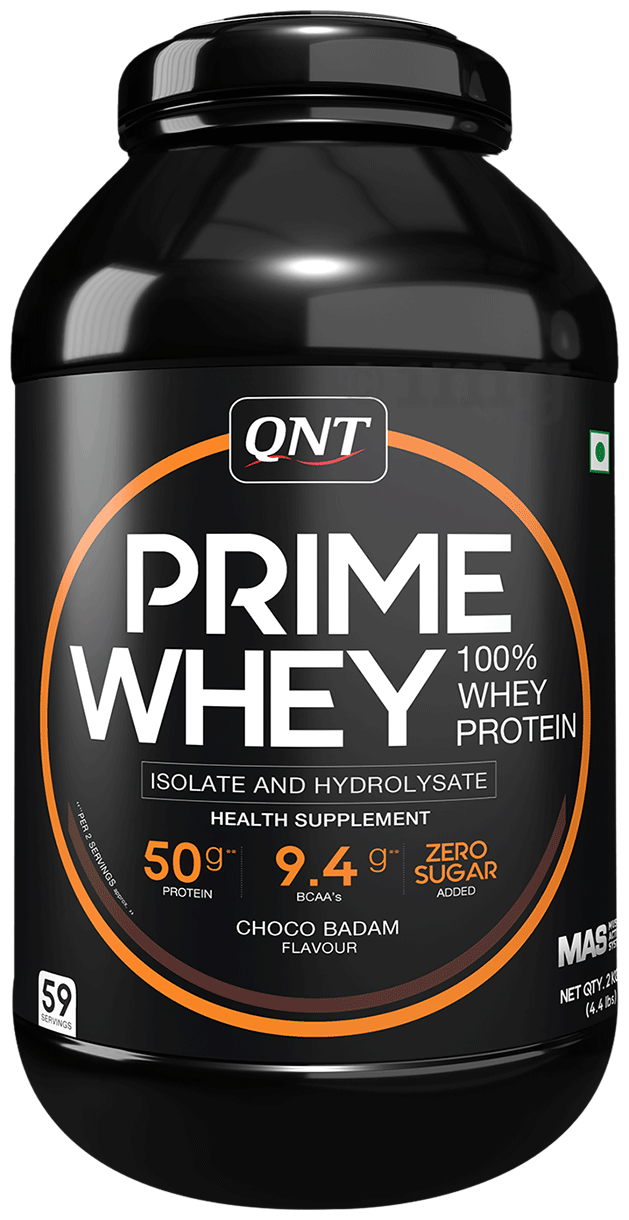 QNT Prime Whey 2 Kg Choco Badam - front
