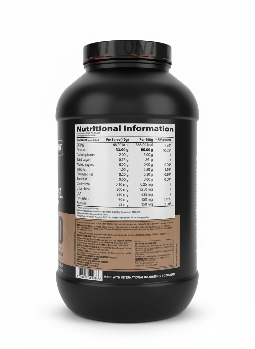 Qnt Iso Ripped 2 Kg Cafe Bevarabia - back