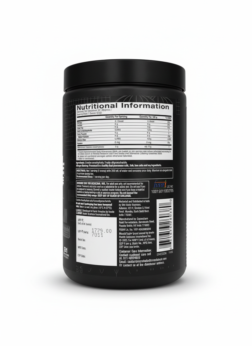 Muscletech Creatine Monohydrate 250 Gm Unflavoured - back