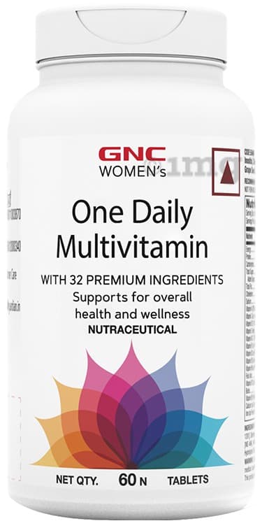 GNC Women's One Daily Multivitamin 60 Tablets - front