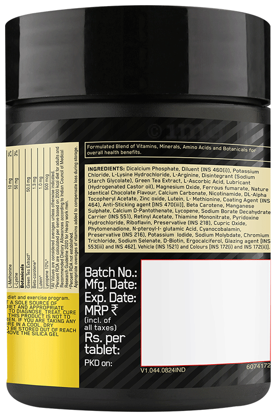 Optimum Nutrition Multivitamin For Men 60 Tablets