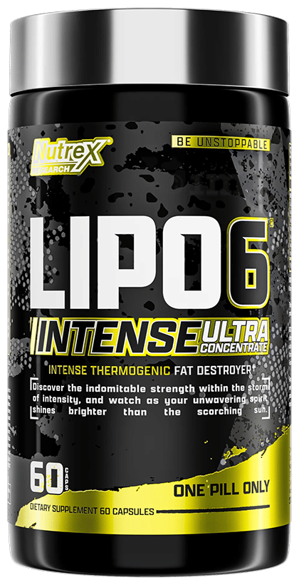 Nutrex Lipo6 Intense Ultra Concentrate 60 Capsules - front