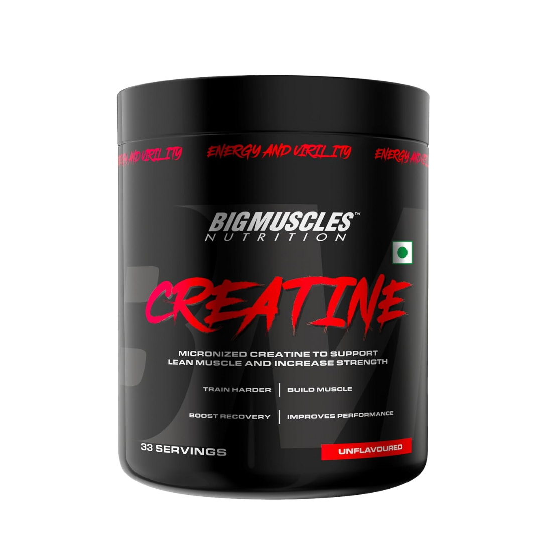 Bigmuscles Creatine 100 gms  33 Serv unflav image 0
