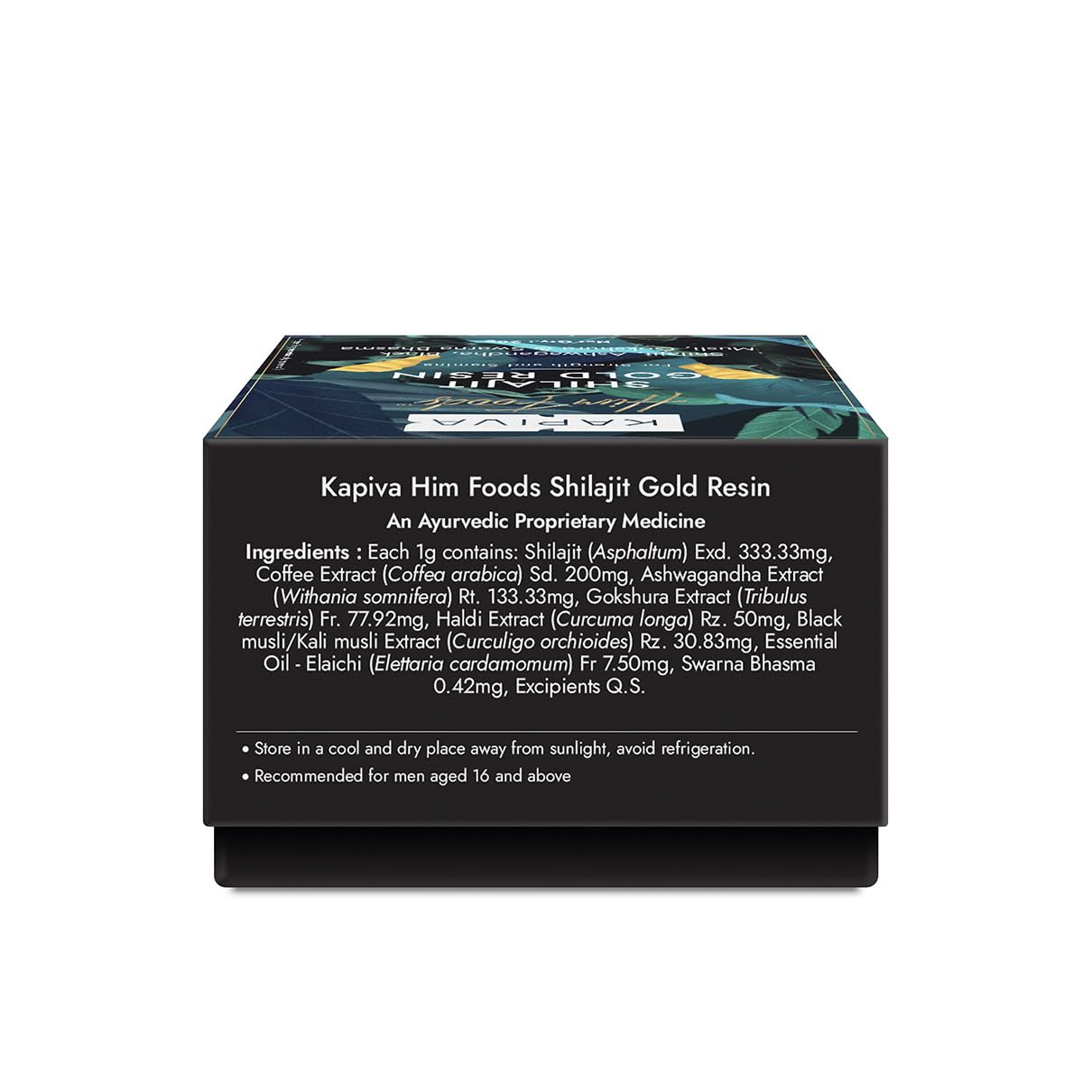 KAPIVA SHILAJIT GOLD RESIN 10 GM