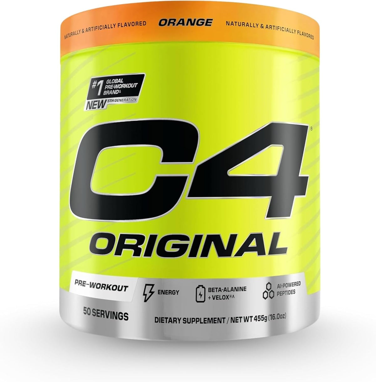 CELLUCOR C4 ORIGINAL PRE-WORKOUT 455 GM ORANGE