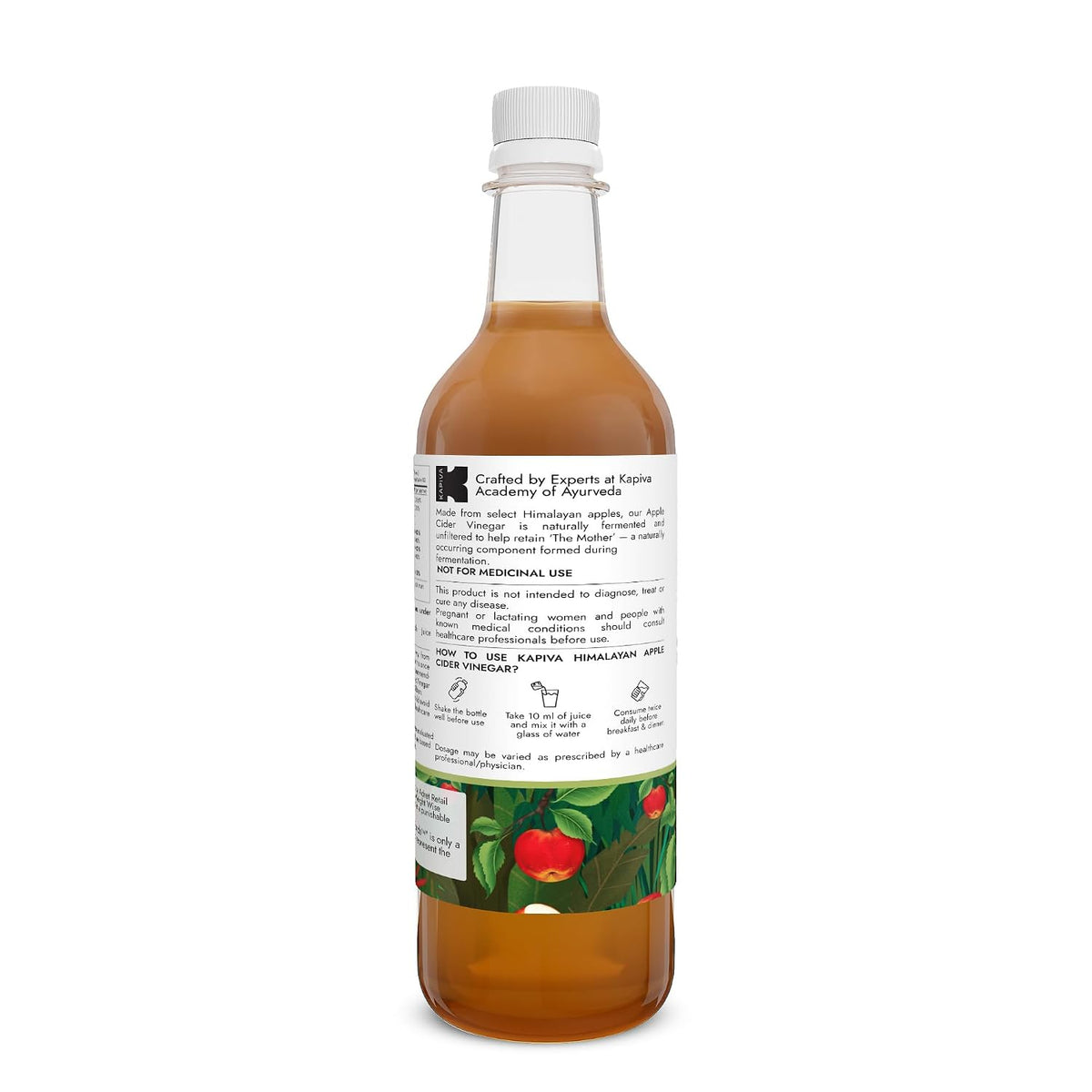 KAPIVA HIMALAYAN APPLE CIDER VINEGAR 500 ML