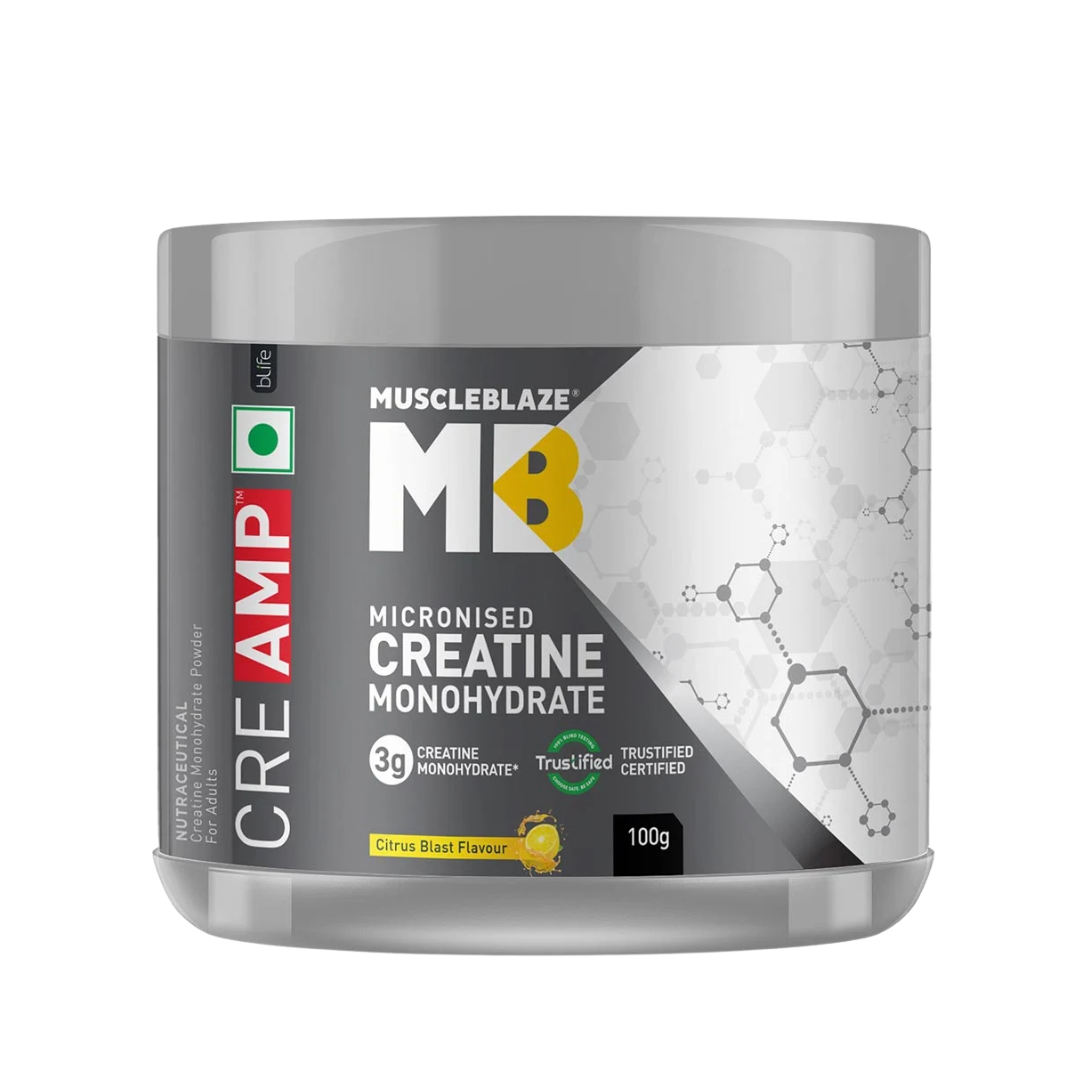 Muscleblaze Creatine Creamp 100g Citrus Blast image 0