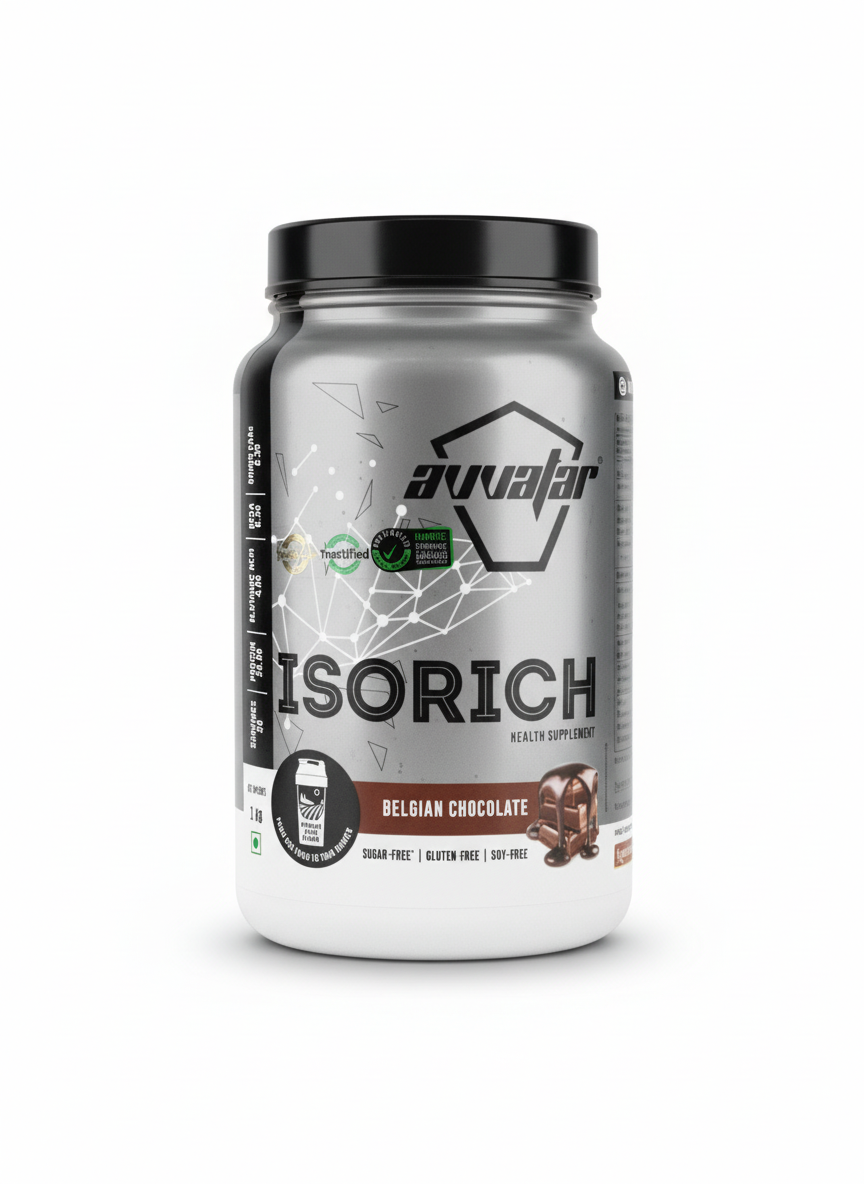Avvatar Isorich 1 Kg Chocolate Hazelnut - front