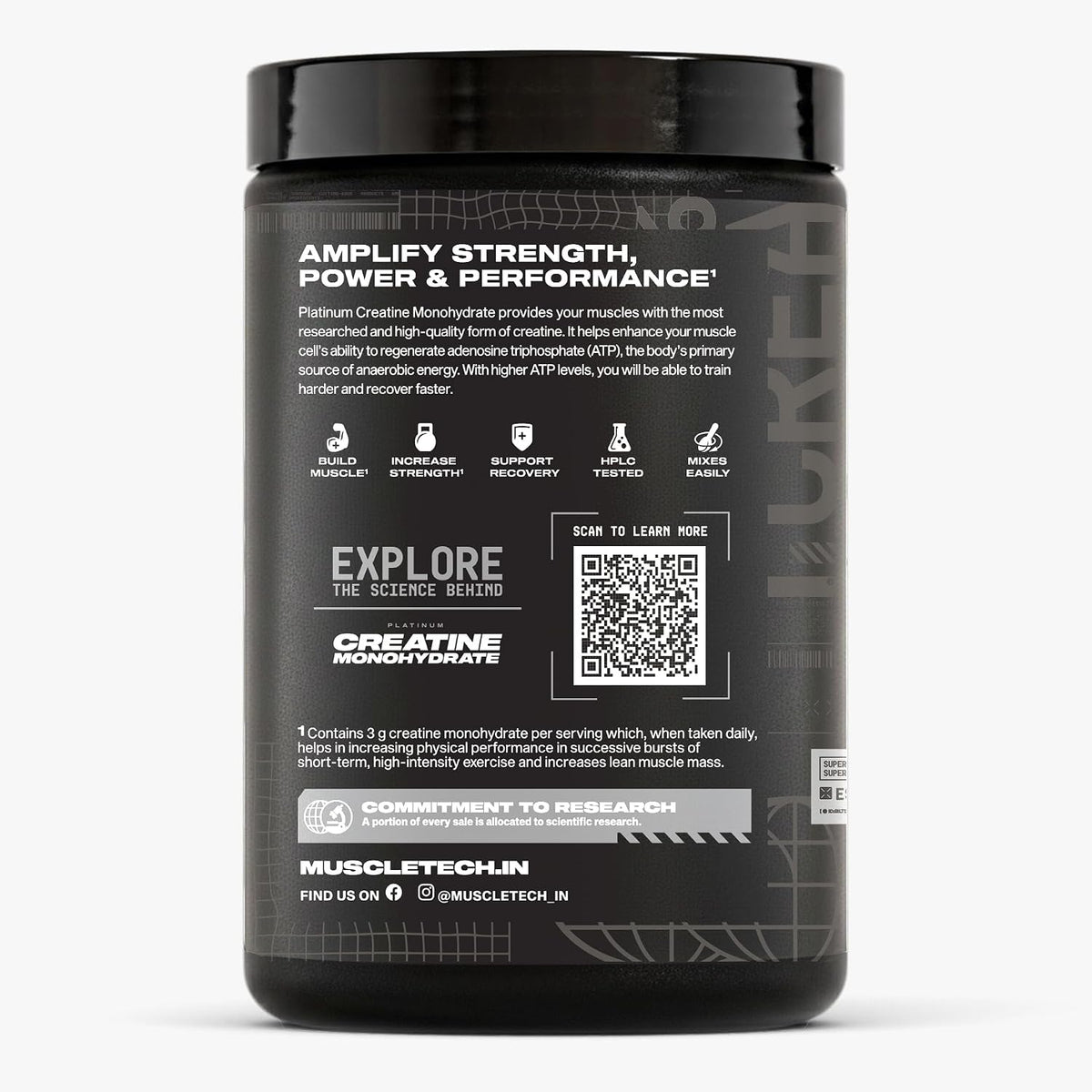 MUSCLETECH CREATINE MONOHYDRATE  315 GM TROPICAL TANGO