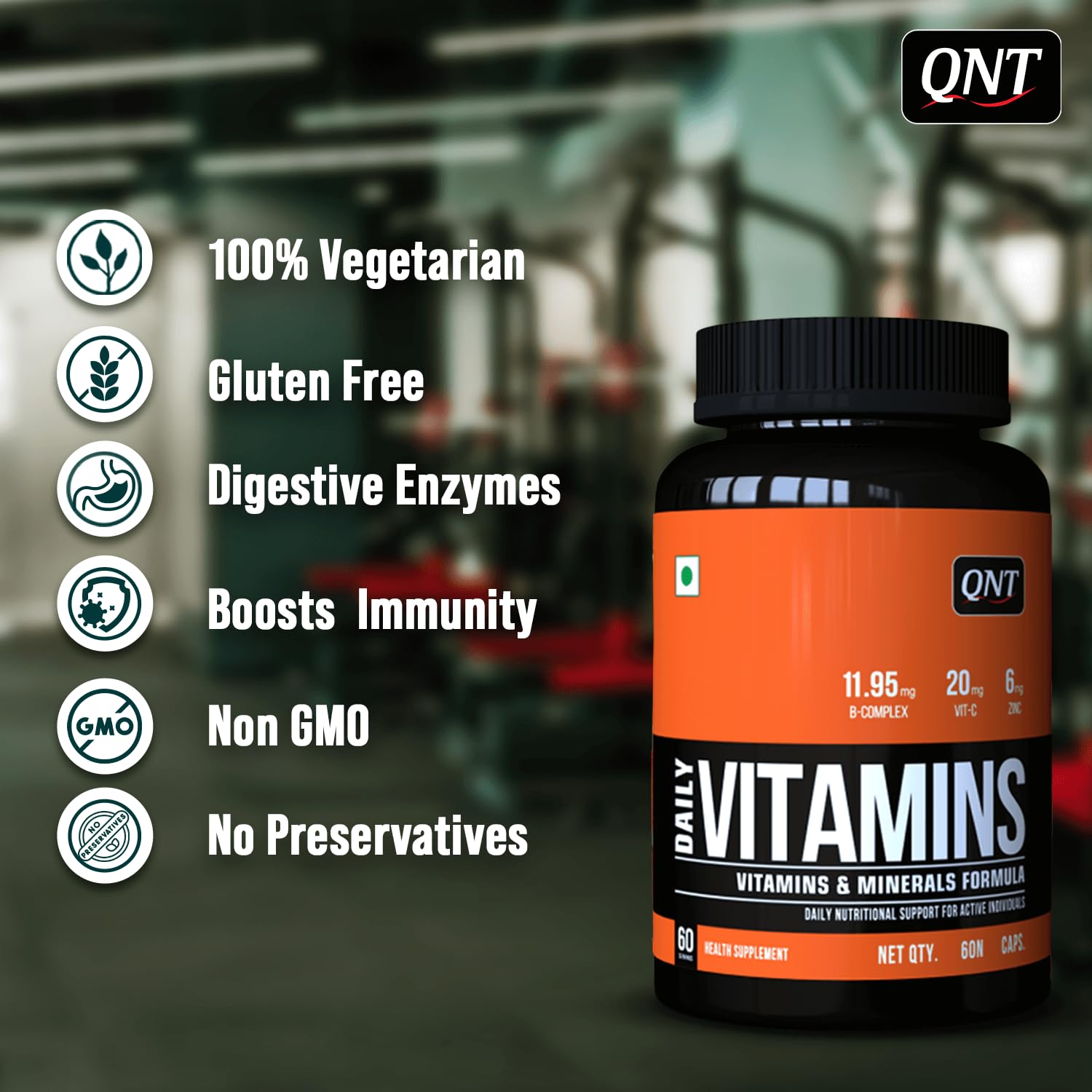 QNT Daily Vitamin 60 tablets
