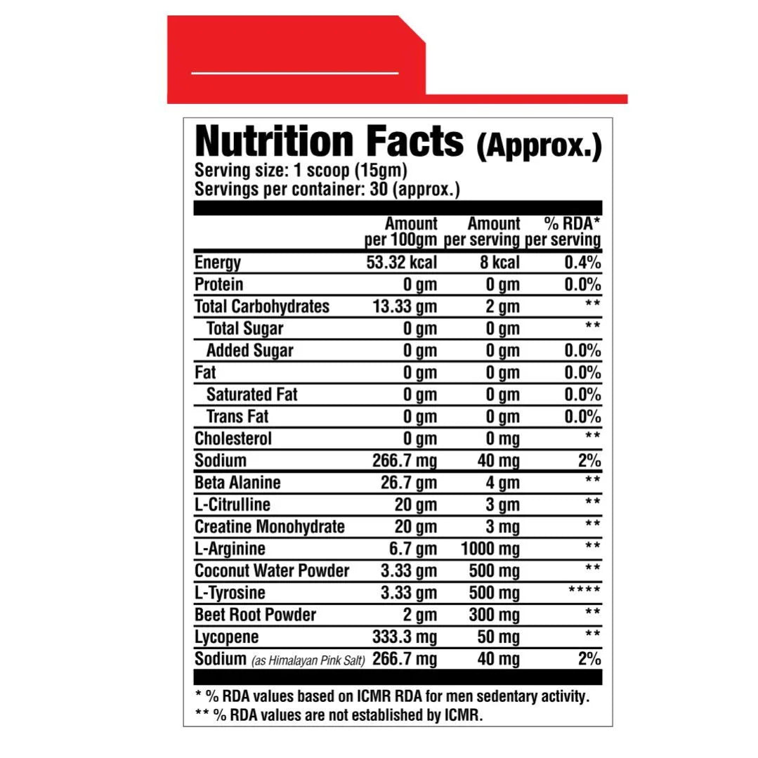 EVOGEN EVP 3D PRE-WORKOUT 450 GM LYCHEE