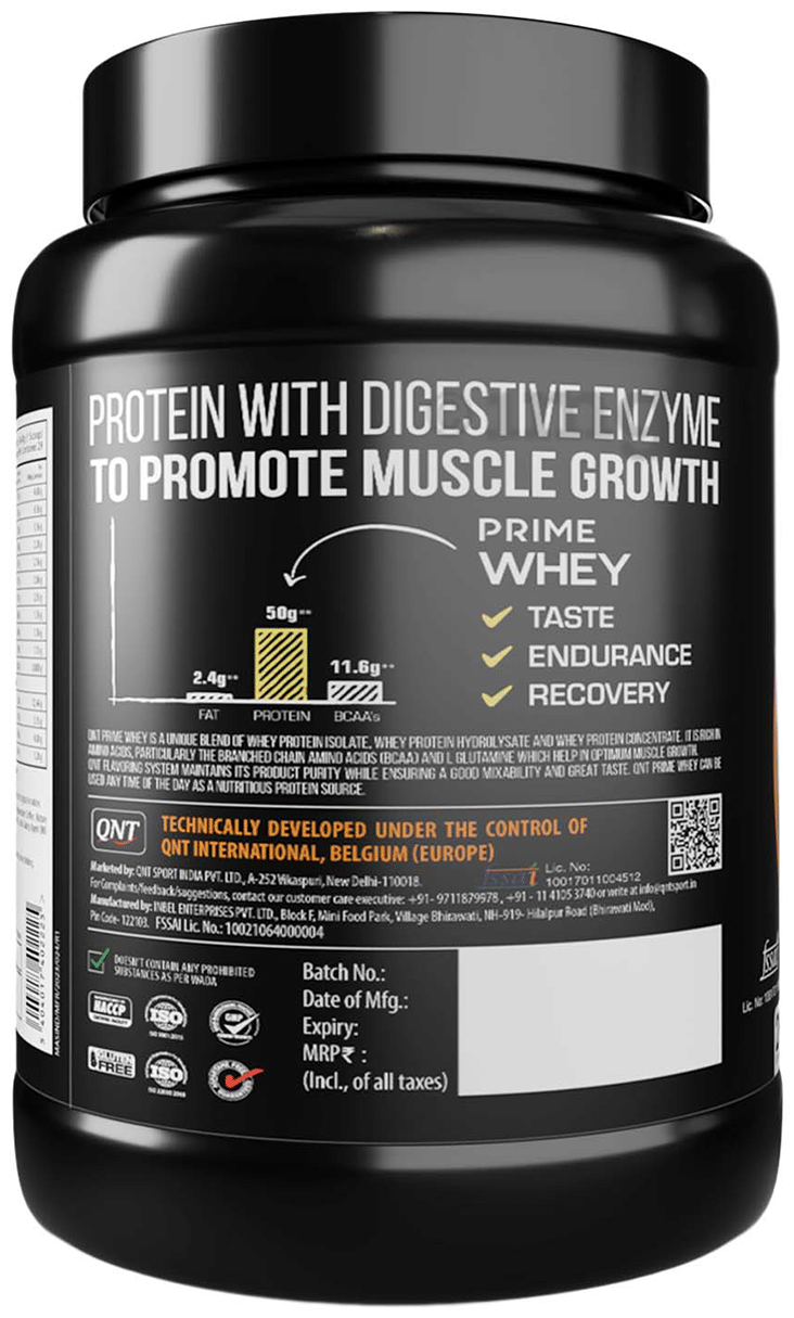Qnt Prime Whey 1 Kg Coffee