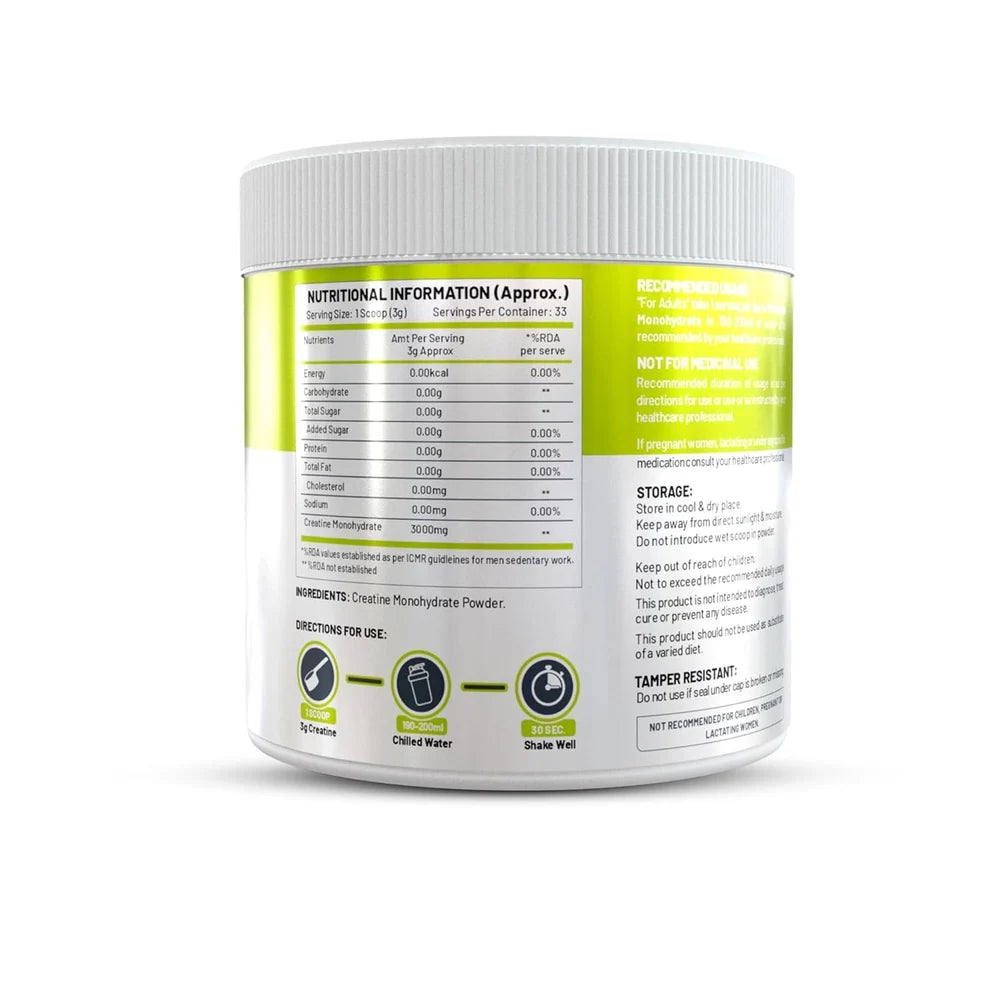 C9 Nutrition Creatine 100 Gm Unfalvoured